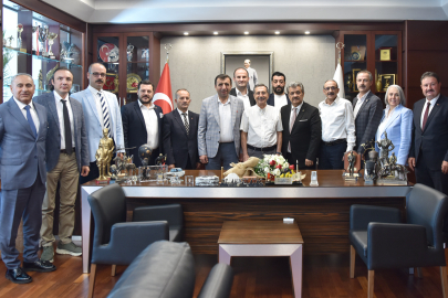 Esnaflardan Başkan Ataç'a Ziyaret