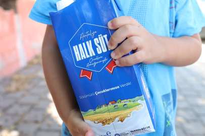 Halk Sütten 26 Bin 103 Çocuk Faydalandı