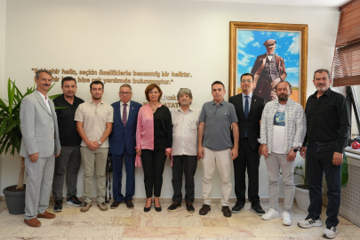 TSYD Eskişehir Şubesi Başkan Ünlüce'yi Ziyaret Etti