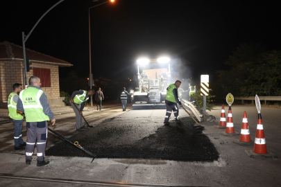 Eğitimciler Caddesi'nde 5 Gece Çalışma