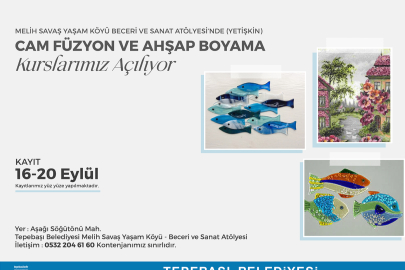 Beceri ve Sanat Atölyelerinde Kayıtlar Başlıyor