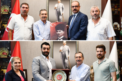 Meslek Odalarından Başkan Ataç'a Ziyaret