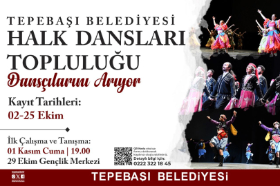 Halk Dansları Topluluğu Yeni Dansçılarını Arıyor