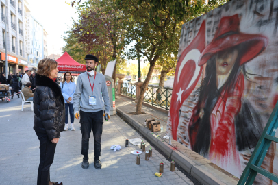 “Cumhuriyet ve Sanat” Temalı Graffiti Şenliği’nde Renkler Konuştu