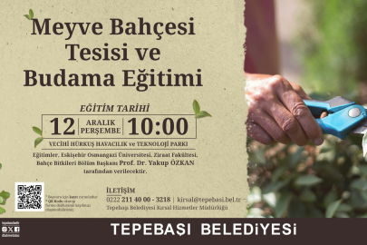 Budama Eğitimi İçin Kayıtlar Başladı