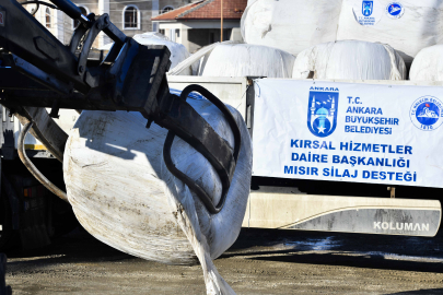 Kalecik'li Üreticiye Silajlık Mısır Desteği