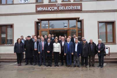 Yeni Yılın İlk Buluşmasında Başkanlar Mihalıççık'ta