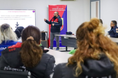 Eskişehir İl Jandarma Komutanlığı'ndan Bilgilendirme Semineri