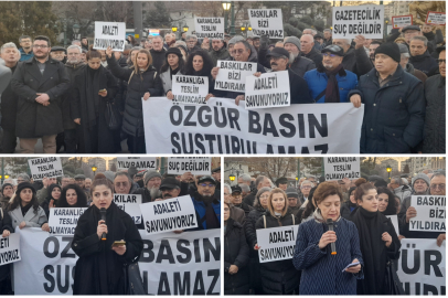 Gazetecileri Susturamazsınız!