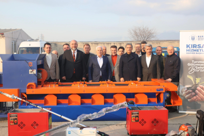 Bursa Büyükşehir Belediyesi’den Kırsala Ekipman Desteği