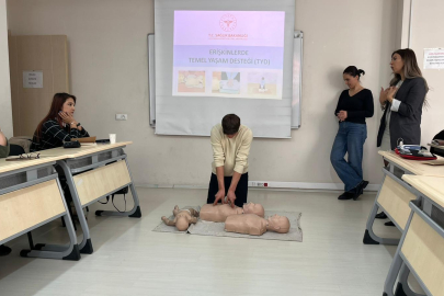 Odunpazarı Belediyesi’nden Personeline İlk Yardım Eğitimi