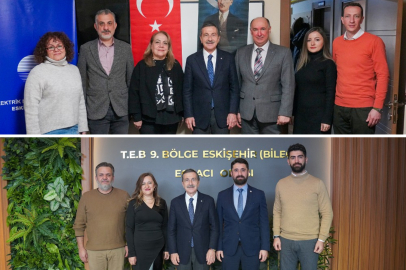Başkan Ataç'tan Eczacılara ve Elektrik Mühendislerine Ziyaret