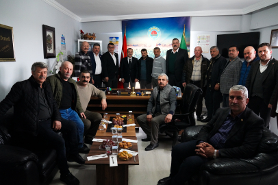 Başkan Ataç'tan Tepebaşı Ziraat Odası'na Ziyaret