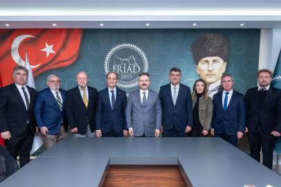 Vali Aksoy'dan ERİAD'a Ziyaret
