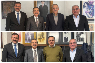 Başkan Ataç'tan Öztürk ve Zeyrek’e Ziyaret