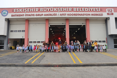 Büyükşehir'den Miniklere Güvenlik Bilinci