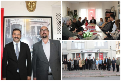 CHP Eskişehir İl Yönetiminden ADD Eskişehir Şubesine Ziyaret