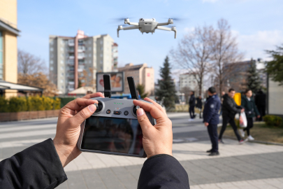 Zabıtadan Drone İle Denetim