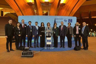 Başkan Ünlüce Strazburg'ta
