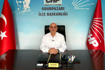 CHP Odunpazarı İlçe Başkanı Rahmi Çınar'ın Bayram Mesajı