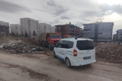 Kaçak Hafriyat Dökümüne Geçit Yok