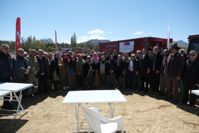 Sivrihisar'a Proje Kapsamında 2 Bin Meyve Fidanı