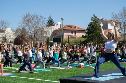 Eskişehirliler Bahara Sporla Merhaba Dedi
