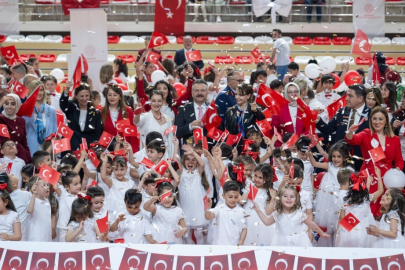 23 Nisan Ulusal Egemenlik ve Çocuk Bayramı'nın 105. Yılı Coşkuyla Kutlandı