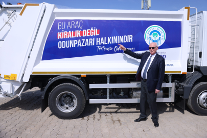 Odunpazarı'na Dünya Standardında Temizlik Araçları