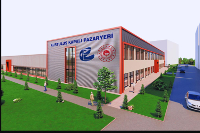 Kurtuluş Mahallesine Modern Kapalı Pazar Geliyor