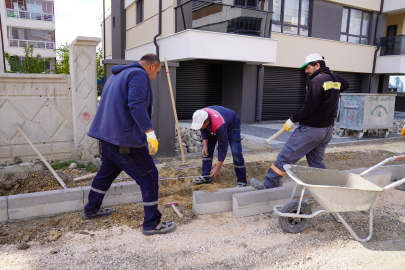 Yeşiltepe Mahallesi'nde Üst Yapı Çalışmaları Sürüyor