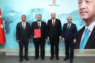 AK Parti Çifteler İlçe Başkanlığı'nda Değişim