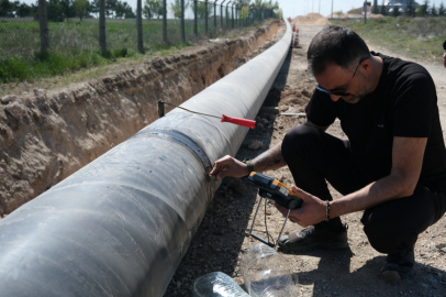 Çankaya'da İsale Hattı Yenilendi