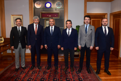 Eskişehir Türk Ocağı'ndan Rektör Adıgüzel'e Ziyaret