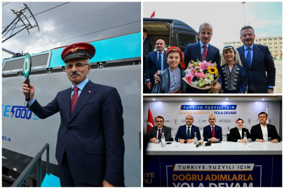 Ulaştırma ve Altyapı Bakanı Abdulkadir Uraloğlu Eskişehir'e Geldi