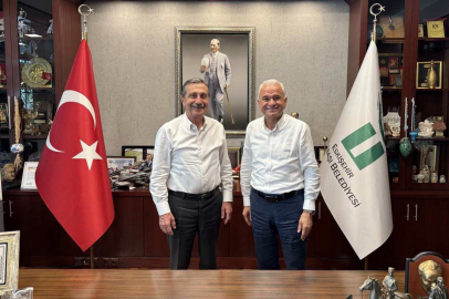 ETO Başkanı Güler'den Başkan Ataç'a Katı Atık Ücretleri İçin Ziyaret