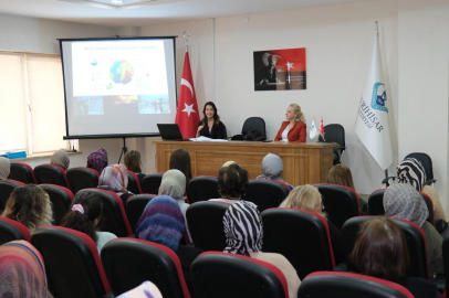 İlçelerde Kadınlara İklim Değişikliği Anlatıldı