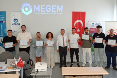 MEGEM'den Mezun Olan 44 Kişi İş Hayatına Atıldı