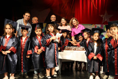 Başkan Ünlüce Miniklerin Mezuniyet Heyecanına Ortak Oldu