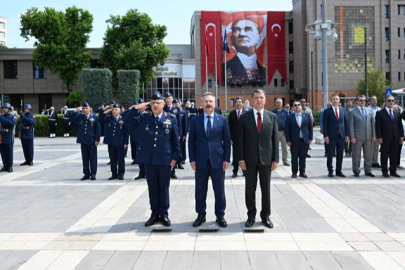 Atatürk'ün Eskişehir'e Ziyaretinin 105.Yılı Törenle Kutlandı