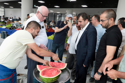 Yenikent Kapalı Pazar Yeri Hizmete Açıldı