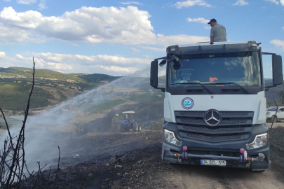 Büyükşehir Ekiplerinden Yangın Bölgelerine Destek
