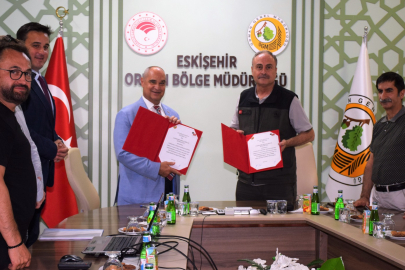 ETİ Gıda ve Eskişehir Orman Bölge Müdürlüğü Arasında İş Birliği
