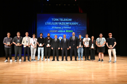 Türk Telekom Liseliler Yazılım Kampı Kapanış Töreni Gerçekleştirildi