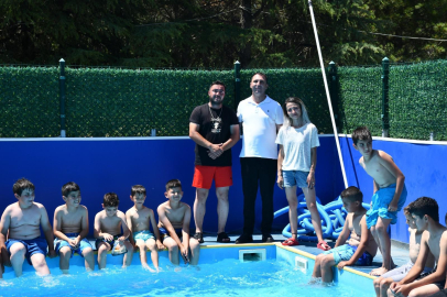 Beylikova’da Çocuklar İçin Yüzme Kursları Başladı