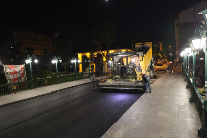 Büyükşehir Gece Mesailerine Devam Ediyor