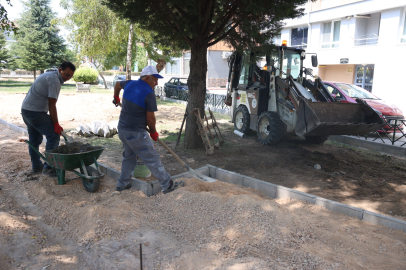 71 Evler'de Bulunan Şehit Ersin Ilıtan Parkı Yenileniyor