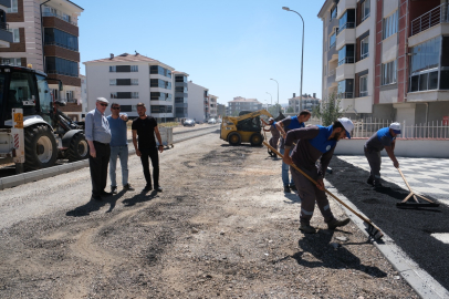 Odunpazarı Belediyesi'nden Emek Mahallesinde Asfalt çalışması