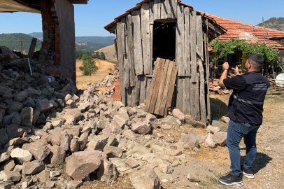 Büyükşehir'den Hasar Tespitine Destek