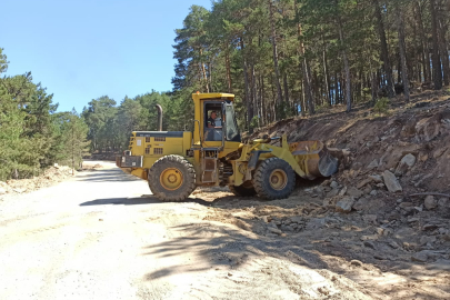 Büyükşehir'den Mihalıççık'ta Yol Çalışması